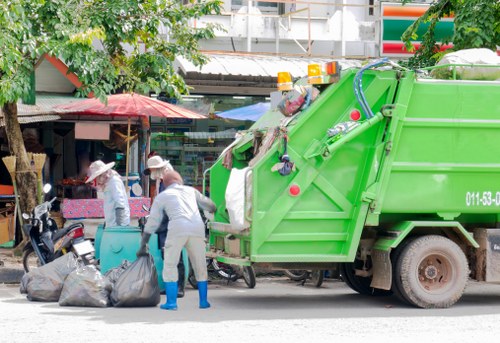 Proper disposal of building materials